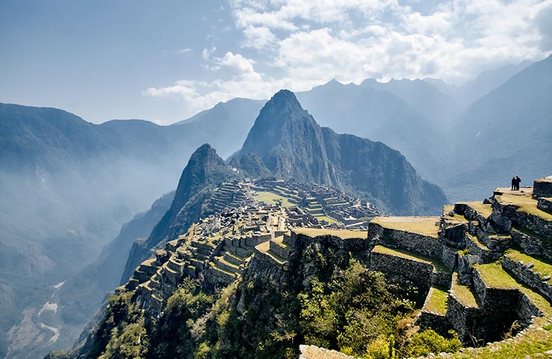 Full view of Machu Picchu