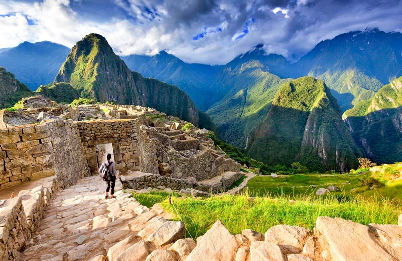 Entrance to the Inca citadel