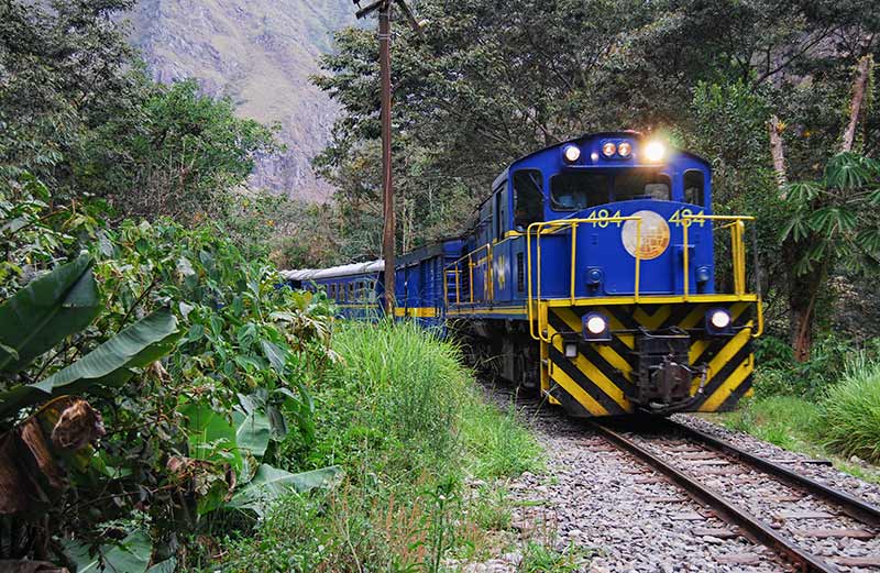 Machu Picchu by train