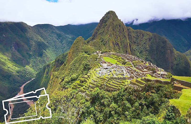 Machu Picchu panoramic view